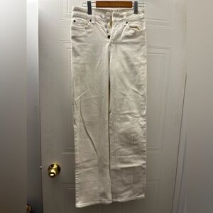 H&M High-Waist Straight-Leg Jeans